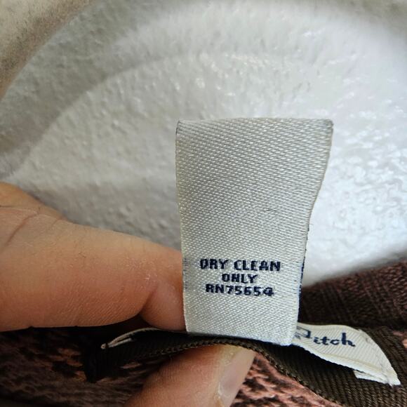 VTG Y2K Abercrombie & Fitch Womens Cashmere Crop Sweater Wool Angora Size XS - Picture 7 of 8